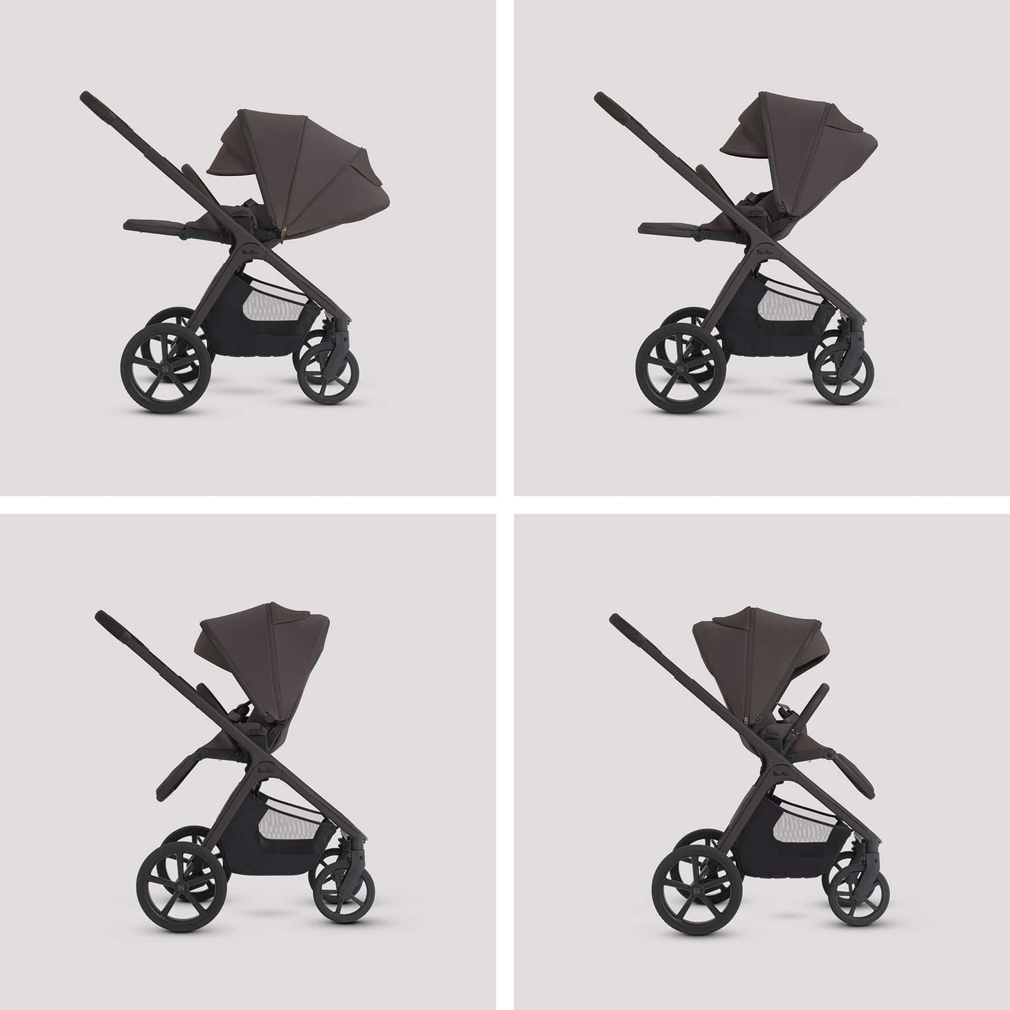 Silver Cross Cove 2 (Cloud T) Travel System - Chocolate