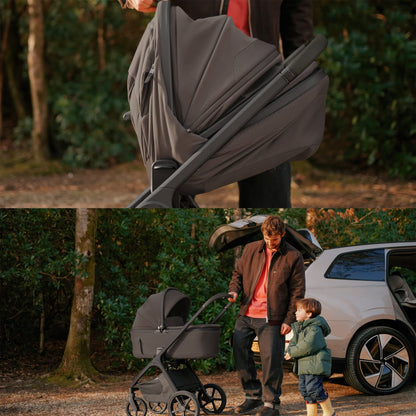 Silver Cross Cove 2 (Cloud T) Travel System - Chocolate