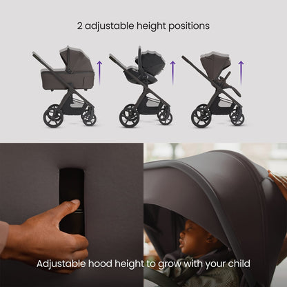 Silver Cross Cove 2 Ultimate 360 Travel System - Chocolate