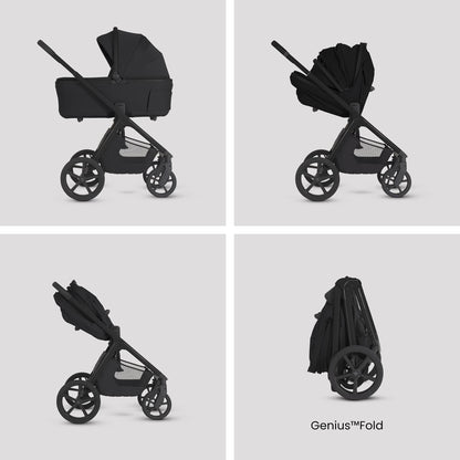 Silver Cross Cove 2 (Cabriofix i-Size) Travel System - Onyx