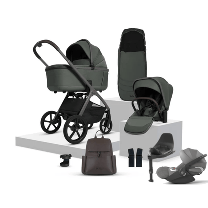 Silver Cross Cove (Cloud T Plus) Travel System - Pewter/Mirage Grey