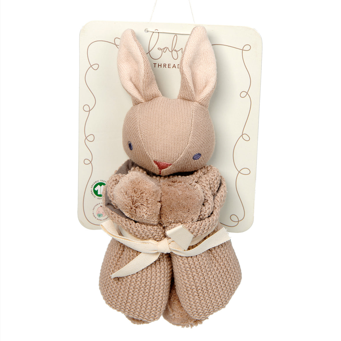 Organic Baby Comforter 2 Pack Set + Gift Box
