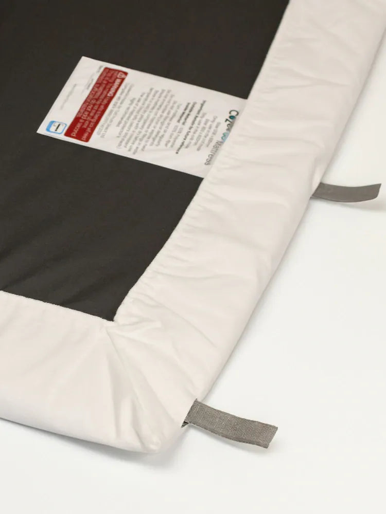 Tutti Bambini CoZee Go Waterproof Fitted Sheet - White