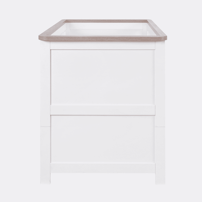 Tutti Bambini Verona Cot Bed - White/Oak