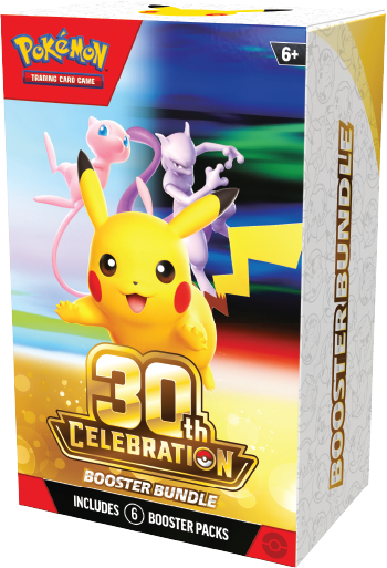 Pokémon TCG: Booster Bundle - 30th Celebration *** Preorder - Expected Launch Date 02/10/26 ***