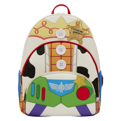 Loungefly Disney Pixar Toy Story 5 Jessie, Woody & Buzz Lightyear backpack 31cm
