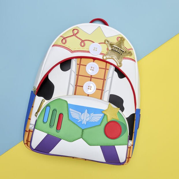 Loungefly Disney Pixar Toy Story 5 Jessie, Woody & Buzz Lightyear backpack 31cm