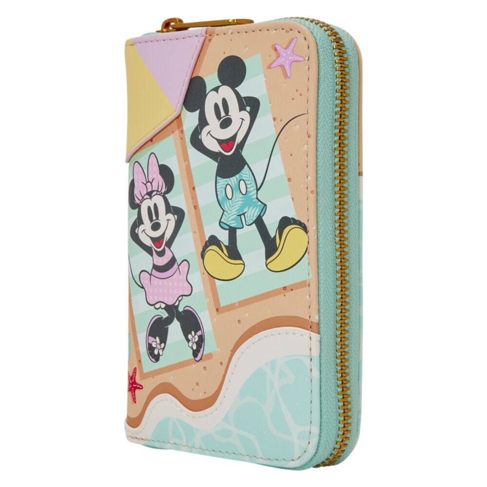 Loungefly Disney Mickey & Minnie Beach Fun wallet