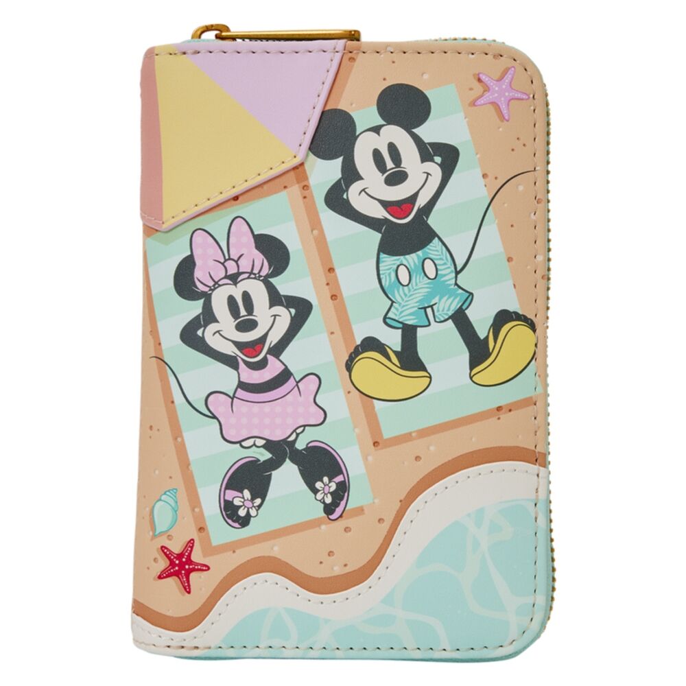 Loungefly Disney Mickey & Minnie Beach Fun wallet